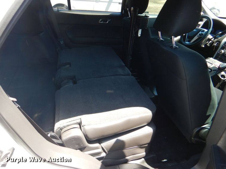 image for item KJ9893 2015 Ford Explorer Police Interceptor  SUV