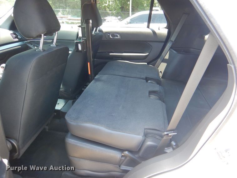 image for item KJ9893 2015 Ford Explorer Police Interceptor  SUV