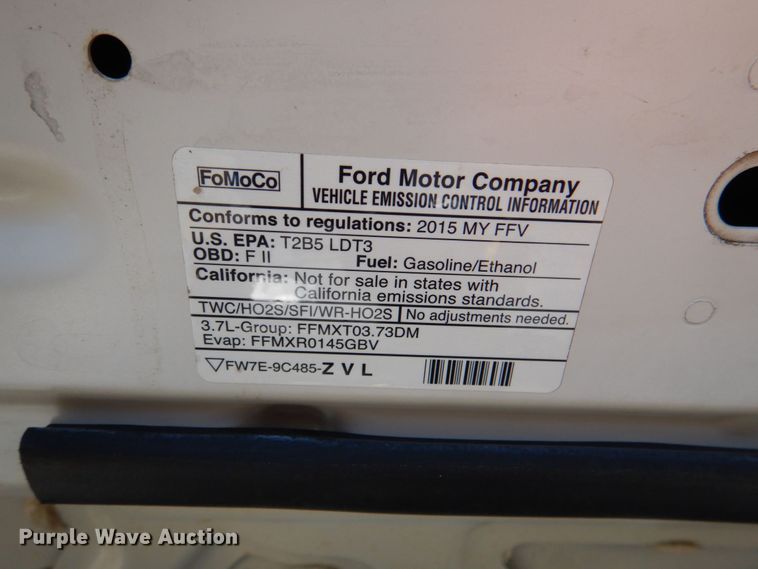 image for item KJ9893 2015 Ford Explorer Police Interceptor  SUV