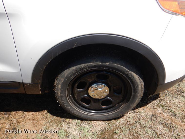 image for item KJ9893 2015 Ford Explorer Police Interceptor  SUV