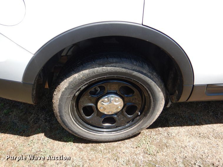 image for item KJ9893 2015 Ford Explorer Police Interceptor  SUV