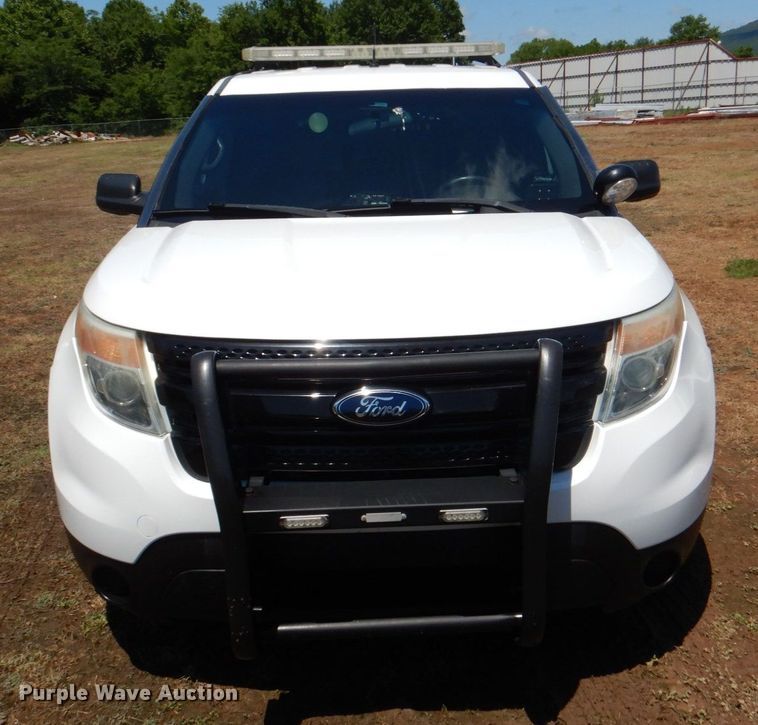 image for item KJ9894 2015 Ford Explorer Police Interceptor  SUV