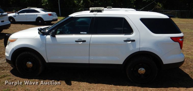 image for item KJ9894 2015 Ford Explorer Police Interceptor  SUV
