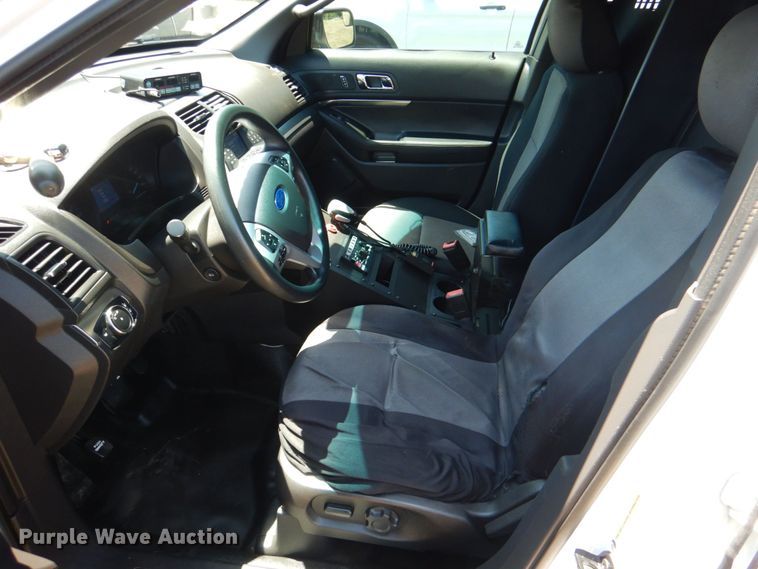 image for item KJ9894 2015 Ford Explorer Police Interceptor  SUV