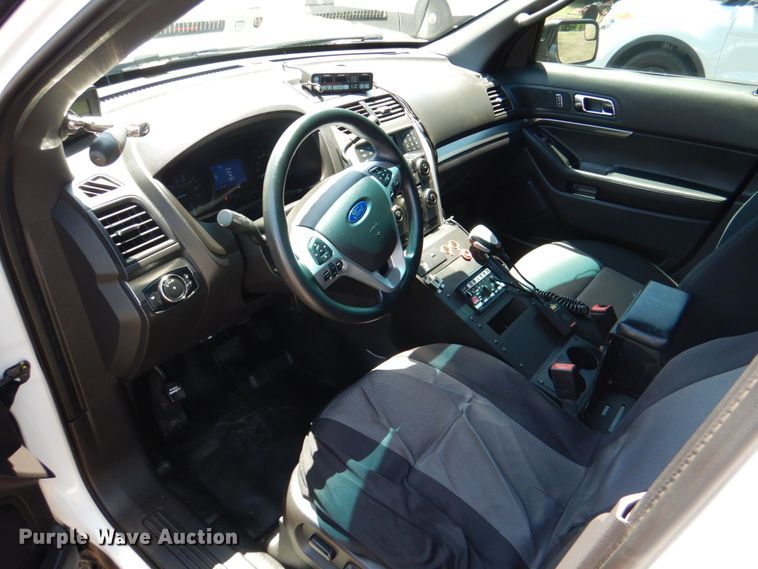 image for item KJ9894 2015 Ford Explorer Police Interceptor  SUV