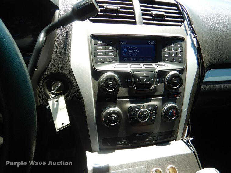 image for item KJ9894 2015 Ford Explorer Police Interceptor  SUV