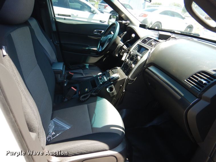 image for item KJ9894 2015 Ford Explorer Police Interceptor  SUV