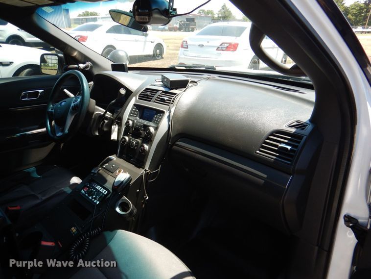 image for item KJ9894 2015 Ford Explorer Police Interceptor  SUV