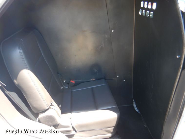 image for item KJ9894 2015 Ford Explorer Police Interceptor  SUV