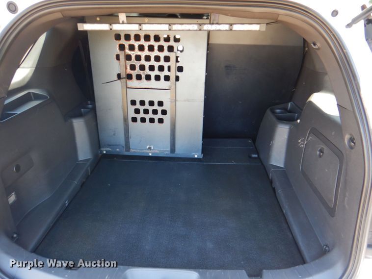 image for item KJ9894 2015 Ford Explorer Police Interceptor  SUV