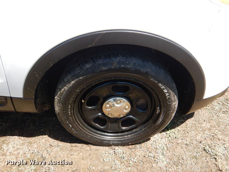 image for item KJ9894 2015 Ford Explorer Police Interceptor  SUV