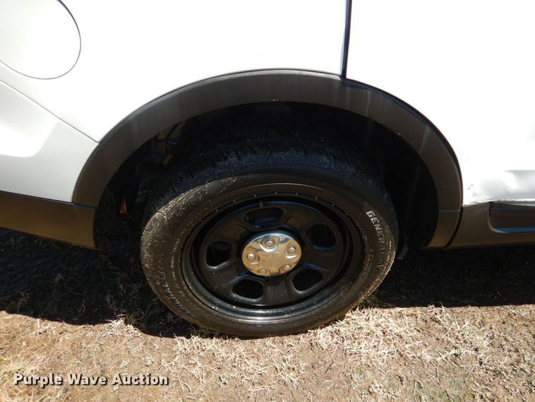 image for item KJ9894 2015 Ford Explorer Police Interceptor  SUV