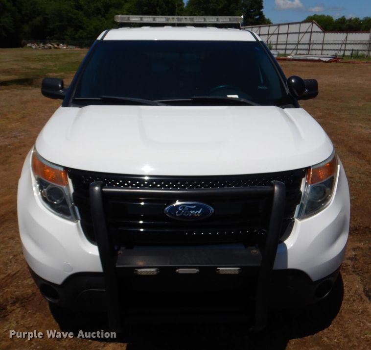 image for item KJ9898 2015 Ford Explorer Police Interceptor  SUV
