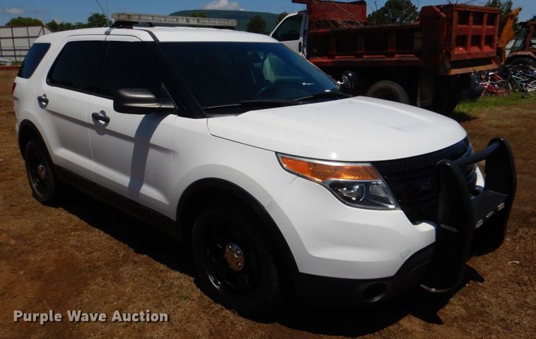 image for item KJ9898 2015 Ford Explorer Police Interceptor  SUV