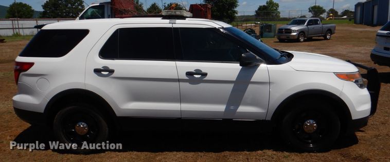 image for item KJ9898 2015 Ford Explorer Police Interceptor  SUV