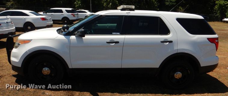 image for item KJ9898 2015 Ford Explorer Police Interceptor  SUV