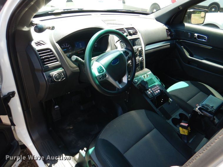 image for item KJ9898 2015 Ford Explorer Police Interceptor  SUV