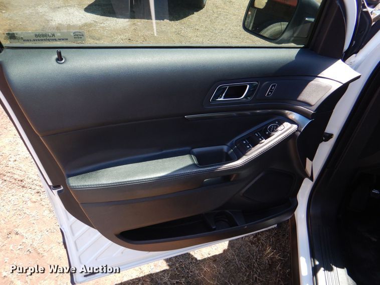 image for item KJ9898 2015 Ford Explorer Police Interceptor  SUV