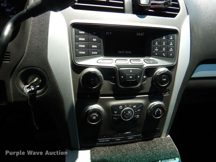 image for item KJ9898 2015 Ford Explorer Police Interceptor  SUV