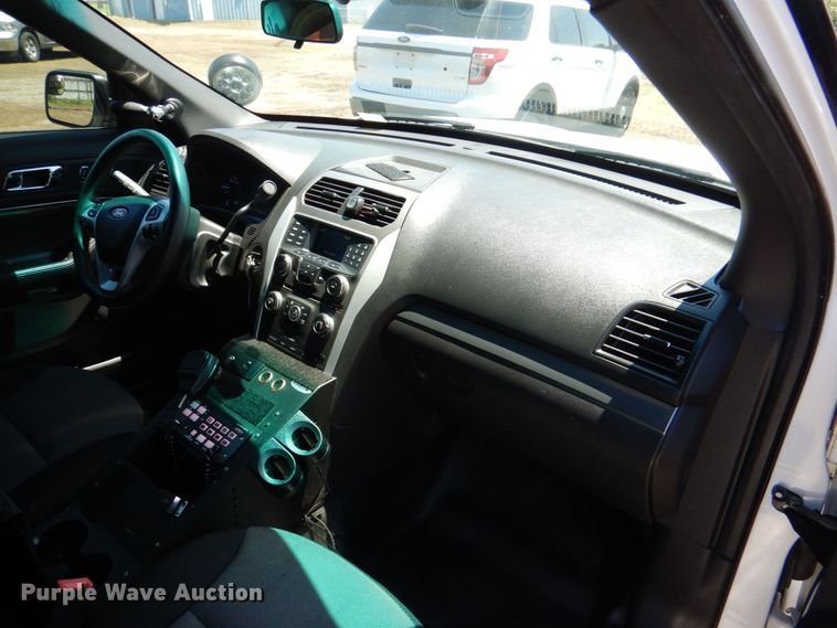 image for item KJ9898 2015 Ford Explorer Police Interceptor  SUV