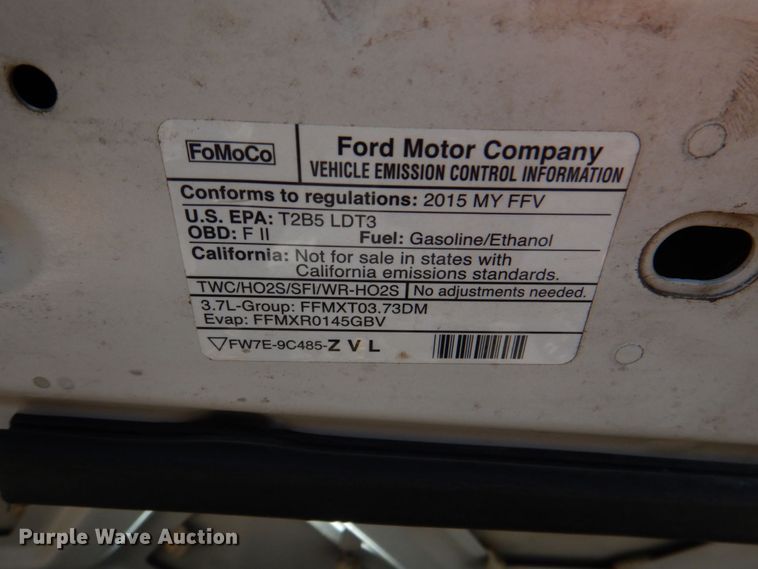 image for item KJ9898 2015 Ford Explorer Police Interceptor  SUV