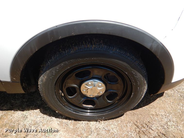 image for item KJ9898 2015 Ford Explorer Police Interceptor  SUV