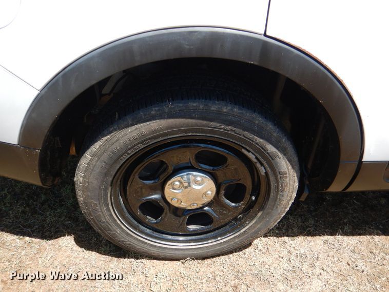 image for item KJ9898 2015 Ford Explorer Police Interceptor  SUV