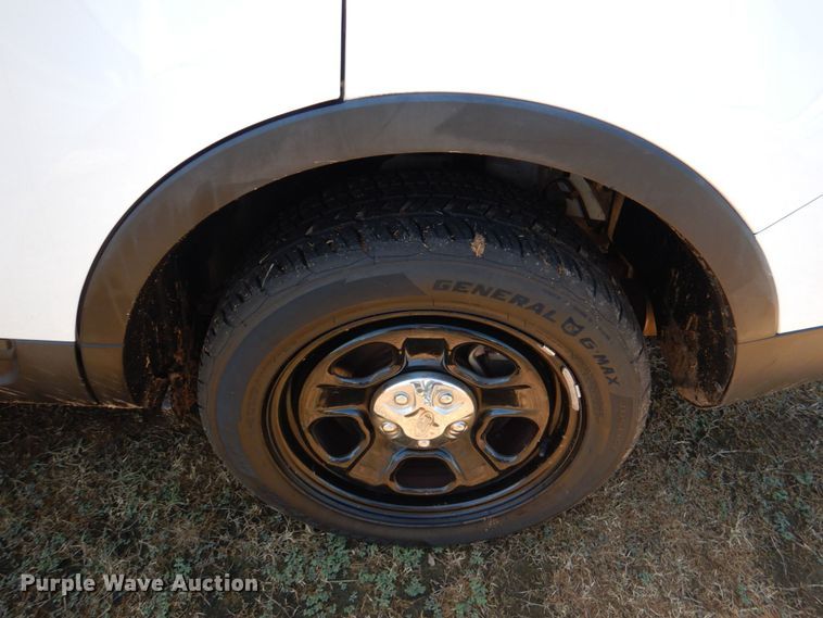 image for item KJ9898 2015 Ford Explorer Police Interceptor  SUV