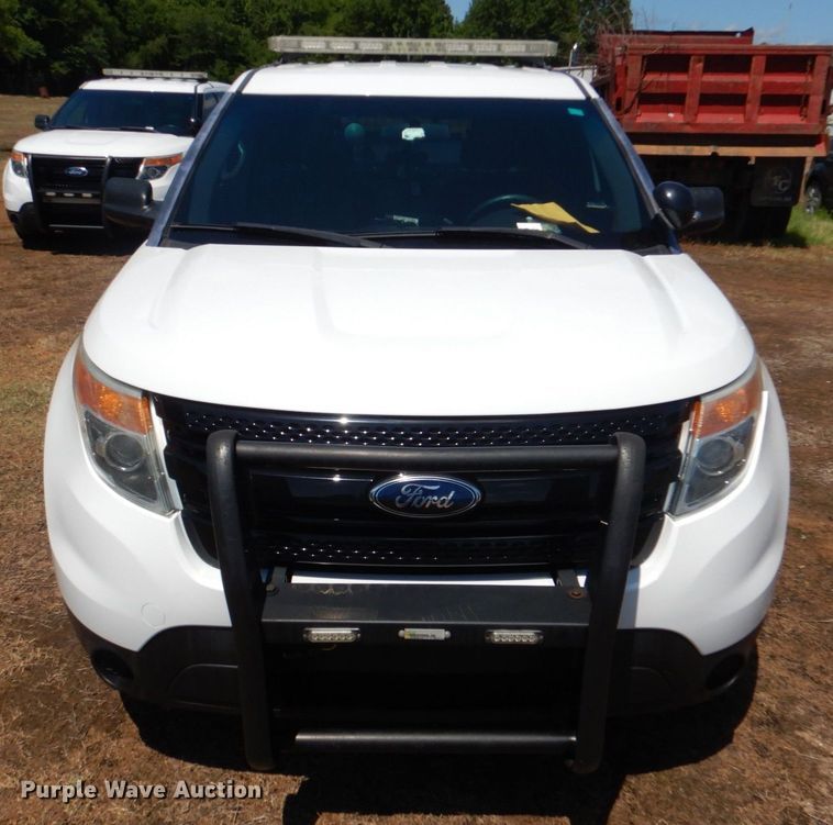 image for item KJ9899 2015 Ford Explorer Police Interceptor  SUV