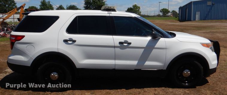 image for item KJ9899 2015 Ford Explorer Police Interceptor  SUV