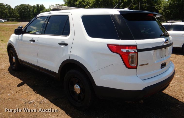 image for item KJ9899 2015 Ford Explorer Police Interceptor  SUV