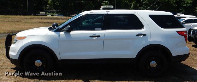 image for item KJ9899 2015 Ford Explorer Police Interceptor  SUV