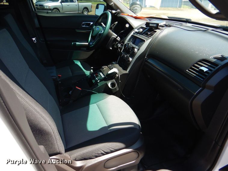 image for item KJ9899 2015 Ford Explorer Police Interceptor  SUV