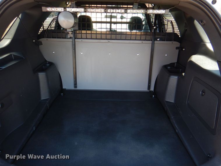 image for item KJ9899 2015 Ford Explorer Police Interceptor  SUV