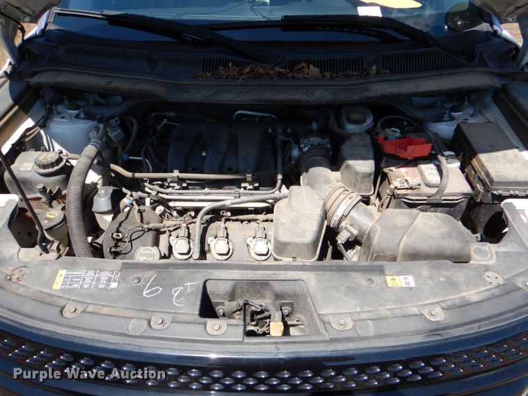 image for item KJ9899 2015 Ford Explorer Police Interceptor  SUV