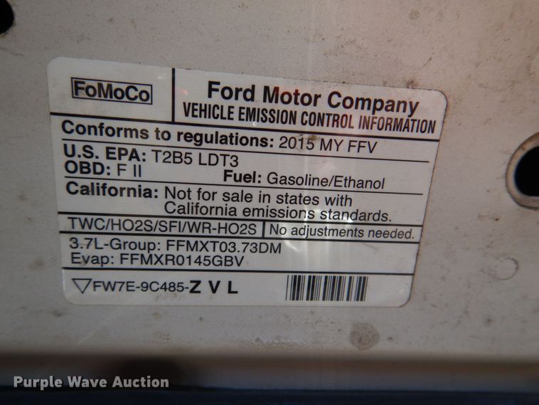 image for item KJ9899 2015 Ford Explorer Police Interceptor  SUV