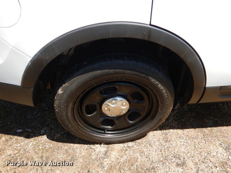 image for item KJ9899 2015 Ford Explorer Police Interceptor  SUV