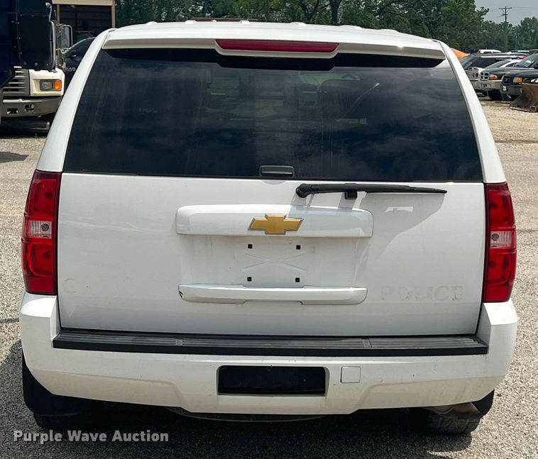 image for item KN9529 2012 Chevrolet Tahoe Police  SUV