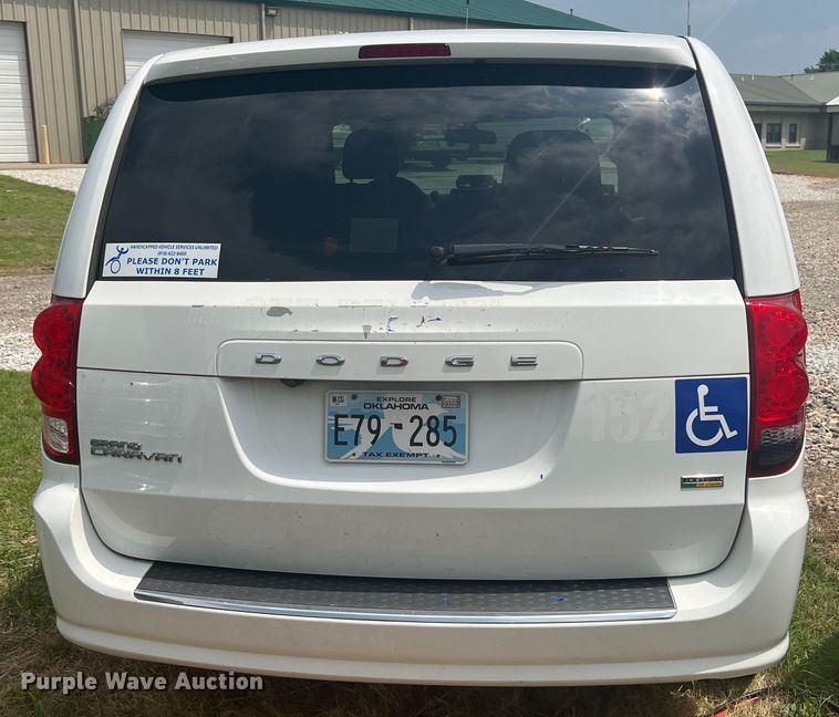 image for item KN9544 2017 Dodge Grand Caravan  handicap accessible van