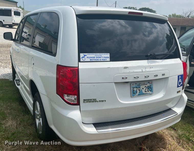 image for item KN9544 2017 Dodge Grand Caravan  handicap accessible van