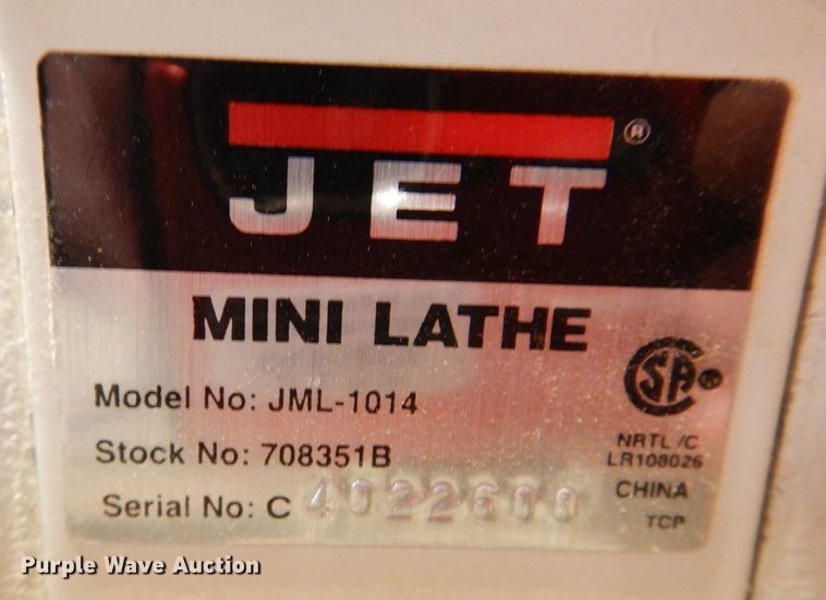 image for item KN9879 (3) Jet JML-10141 wood lathes
