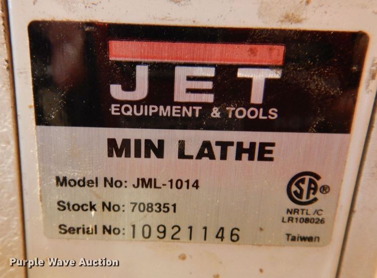 image for item KN9879 (3) Jet JML-10141 wood lathes