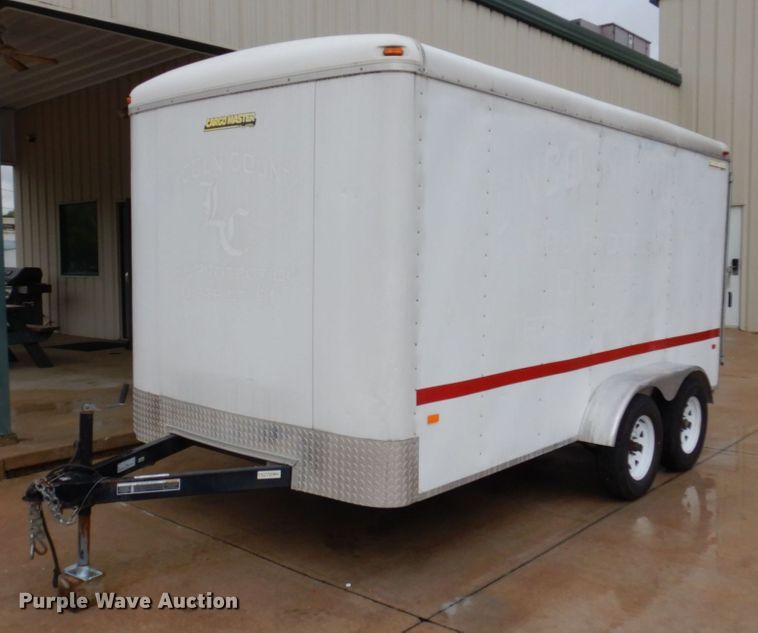 image for item KR9317 2008 Doolittle  enclosed cargo trailer