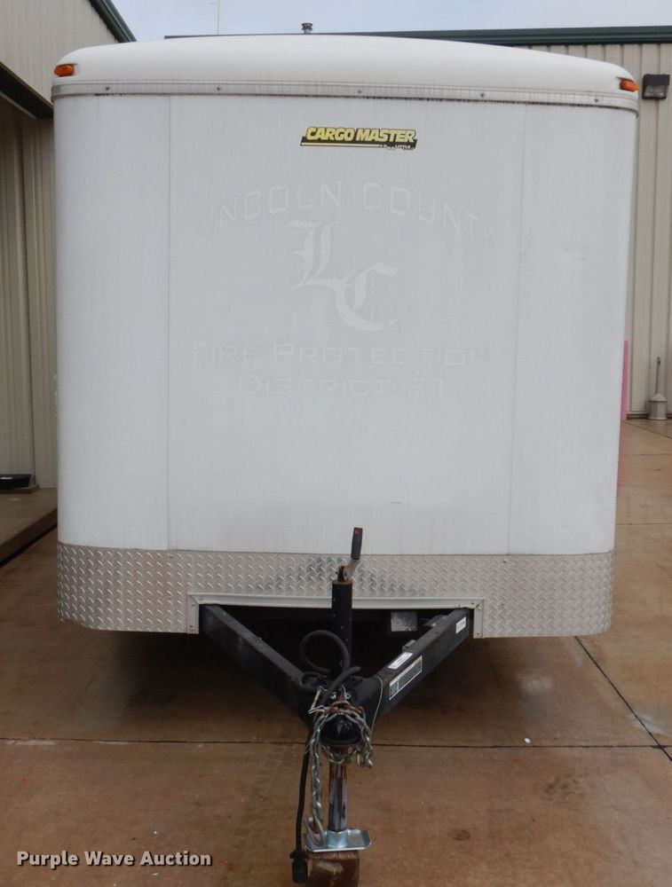 image for item KR9317 2008 Doolittle  enclosed cargo trailer
