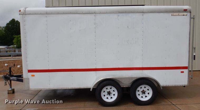 image for item KR9317 2008 Doolittle  enclosed cargo trailer