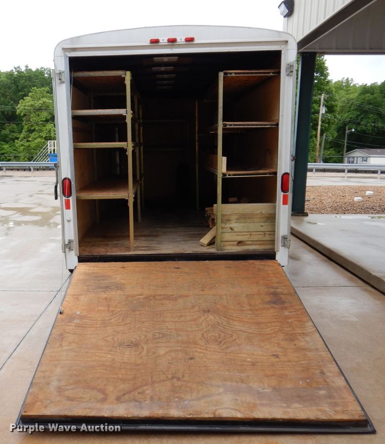 image for item KR9317 2008 Doolittle  enclosed cargo trailer