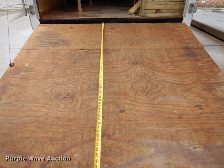 image for item KR9317 2008 Doolittle  enclosed cargo trailer