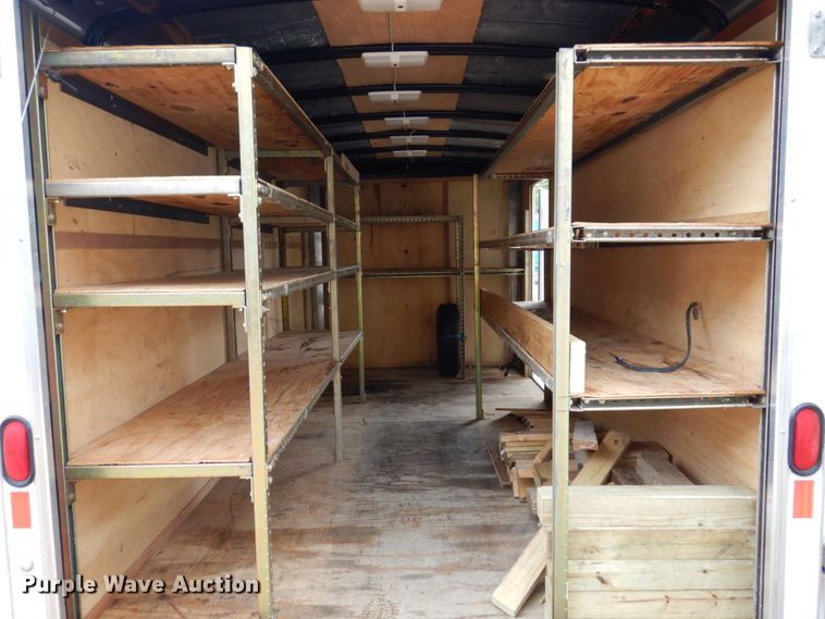 image for item KR9317 2008 Doolittle  enclosed cargo trailer