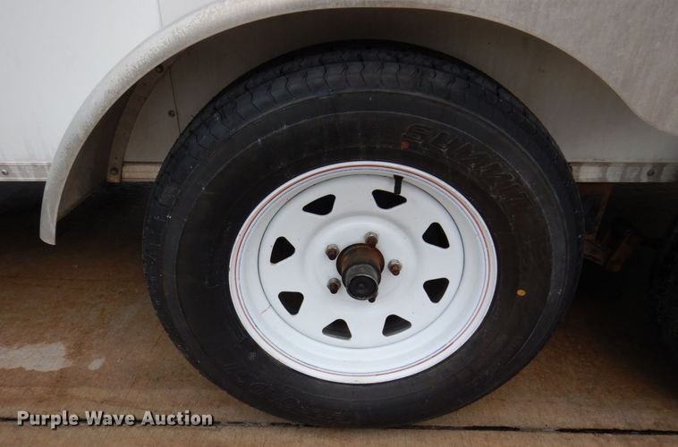 image for item KR9317 2008 Doolittle  enclosed cargo trailer