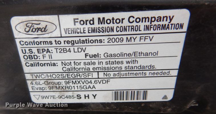 image for item KR9330 2009 Ford Crown Victoria Police Interceptor